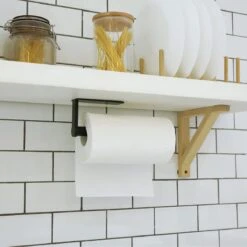 Hanamura Keukenrolhouder - Zelfklevend - Hangend - Zwart 16 Hanamura Keukenrolhouder - Zelfklevend - Hangend - Zwart -Thuisopslag 1200x1200 2088