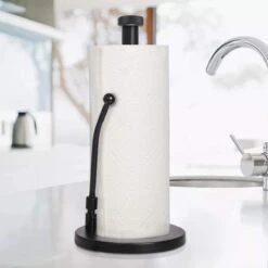 Keukenrolhouder Keuken Accessoires Keukenpapier Houder Zwart RVS 14 Keukenrolhouder Keuken Accessoires Keukenpapier Houder Zwart RVS -Thuisopslag 1200x1200 2091