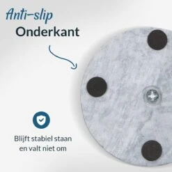 Lifell Home&Living Luxe Zwarte Staande Keukenrolhouder -Keukenaccessoires - Keukenpapier - Goud/Brons -Thuisopslag 1200x1200 2122