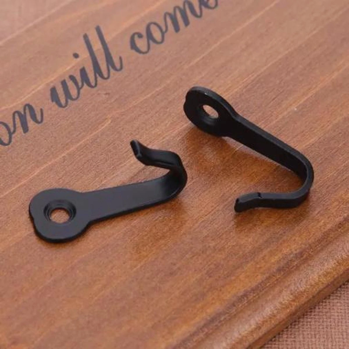 FSW-Products - 4 Stuks - Ophanghaken - Kapstokhaken - Sleutelhaken - Muurhaken - Zwart - Wandhaken - Keukenhaken - Handdoekhaken - Haakjes - Haken - Ophanghaakjes - Haakjes Voor Sleutels - Industrieel 9 FSW-Products - 4 Stuks - Ophanghaken - Kapstokhaken - Sleutelhaken - Muurhaken - Zwart - Wandhaken - Keukenhaken - Handdoekhaken - Haakjes - Haken - Ophanghaakjes - Haakjes Voor Sleutels - Industrieel - Afbeelding 7