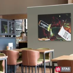 STAS Schilderijrail - Ophangsysteem Schilderijen / Fotolijsten / Poster - Ophangrails - Zonder Boren - Ophanghaak - Ophangrek - Schilderijrail - Minirail - Wit -150 Cm - Complete Kit -Thuisopslag 1200x1200 2151