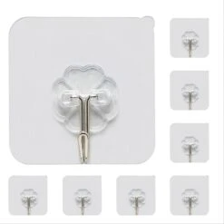 Zelfklevende Haken - 10 Stuks - Supersterk - Waterbestendig - Universeel Toepasbaar