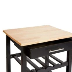 Merkloos Eazy Living Keukentrolley Bistro Zwart -Thuisopslag 1200x1200 2203