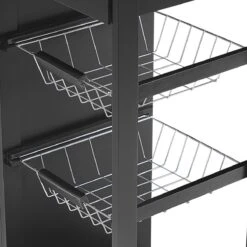 Beliani BOVES - Keukentrolley - Zwart - MDF 41 Beliani BOVES - Keukentrolley - Zwart - MDF -Thuisopslag 1200x1200 2291