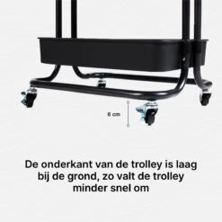 Muntel® Keukentrolley - Verrijdbaar En Vast - Op Wieltjes - Verrijdbaar En Vast - Serveerwagen - 3 Lagen - 87 X 42 X 32 Cm 16 Muntel® Keukentrolley - Verrijdbaar En Vast - Op Wieltjes - Verrijdbaar En Vast - Serveerwagen - 3 Lagen - 87 X 42 X 32 Cm -Thuisopslag 1200x1200 2315
