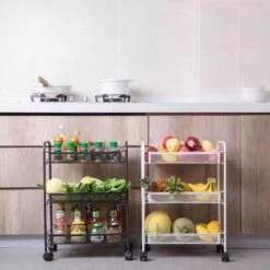 Buxibo Opbergrek 3 Laags Op Wieltjes Met Vakken - Keukentrolley Op Wielen - Badkamer/Keuken/Kamer Opbergrek - Nisrek - 45cmx37cmx63cm - Zwart 25 Buxibo Opbergrek 3 Laags Op Wieltjes Met Vakken - Keukentrolley Op Wielen - Badkamer/Keuken/Kamer Opbergrek - Nisrek - 45cmx37cmx63cm - Zwart -Thuisopslag 1200x1200 2402