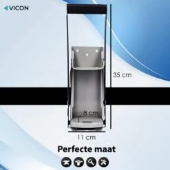 Vicon Blikjespers Met Flesopener - Tot 50cl Blikjes - Incl. Wandmontage - Can Crusher - Blikkenpers - Flessenpers - Blikpers -Thuisopslag 1200x1200 2462
