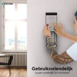 Vicon Blikjespers Met Flesopener - Tot 50cl Blikjes - Incl. Wandmontage - Can Crusher - Blikkenpers - Flessenpers - Blikpers -Thuisopslag 1200x1200 2465