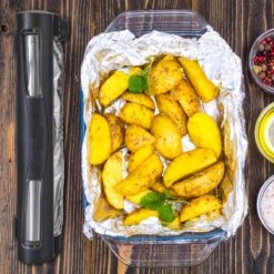 Relaxdays Foliehouder - Set Van 2 - Foliesnijder - Aluminiumfolie Houder - Kunststof -Thuisopslag 1200x1200 2471