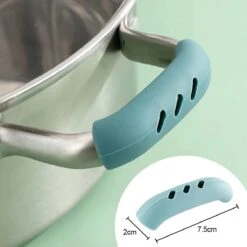 Merkloos Silicone Handvat Pannen - 1 Set - Pannenset - Silicone - Handvat - Ovenhandschoen - Ovenwanten -