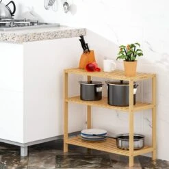 Casaria Kast Met 3 Planken - 66x58x26 Cm -Thuisopslag 1200x1200 2551