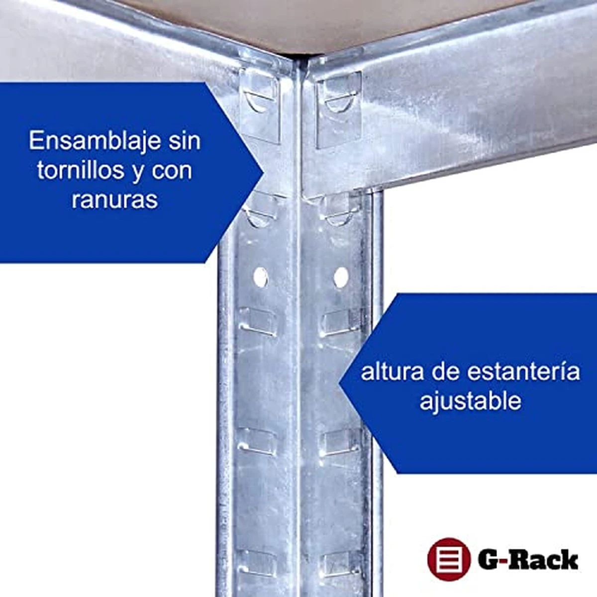 Het Opschorten Van De Garage: 150cm X 75cm X 30cm | Opschorten Voor Zwaar Werk - 1 5 Tier Stalen Opschorting (175KG Per Plank), 875KG Capaciteit | 5 Jaar Garantie 7 Het Opschorten Van De Garage: 150cm X 75cm X 30cm | Opschorten Voor Zwaar Werk - 1 5 Tier Stalen Opschorting (175KG Per Plank), 875KG Capaciteit | 5 Jaar Garantie - Afbeelding 5