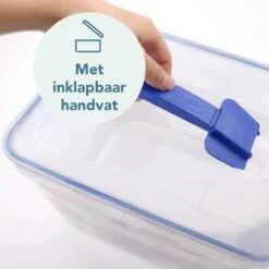 Lock&Lock Vershouddoos - Bewaardoos - Opbergdoos - Opbergbox Met Deksel - Met Handgreep - Luchtdicht - 10 Liter - Transparant -Thuisopslag 1200x1200 2620