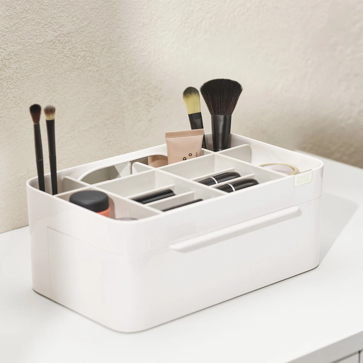 Joseph Joseph Cosmetica Opbergdoos Met Spiegel - Large - Met Spiegel - Sorteervakken 18 Joseph Joseph Cosmetica Opbergdoos Met Spiegel - Large - Met Spiegel - Sorteervakken - Afbeelding 16