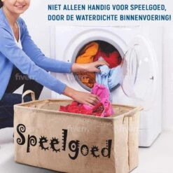 Speelgoed Opbergdoos Kinderen Speelgoedmand - Speelgoed Opbergen - Opbergmand - Speelgoed Organizer - Speelgoedkist - 56x33x30CM 14 Speelgoed Opbergdoos Kinderen Speelgoedmand - Speelgoed Opbergen - Opbergmand - Speelgoed Organizer - Speelgoedkist - 56x33x30CM -Thuisopslag 1200x1200 2654