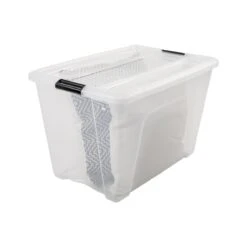 IRIS Topbox Opbergbox - 60L - 4 Stuks - Transparant/Zwart 11 IRIS Topbox Opbergbox - 60L - 4 Stuks - Transparant/Zwart -Thuisopslag 1200x1200 2665