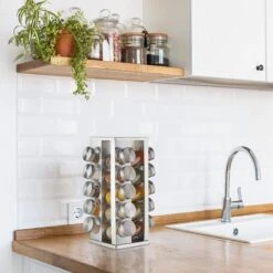 Pleasantwork Kruidenrek - Staand - Draaibaar - 20 Potjes -Thuisopslag 1200x1200 44