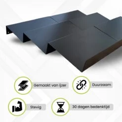 Kitchenful Kruidenrek Lade - Kruiden Organiser - 6 Stuks - Zwart - Verstelbaar - Metaal - Kruiden Opberger -Thuisopslag 1200x1200 468