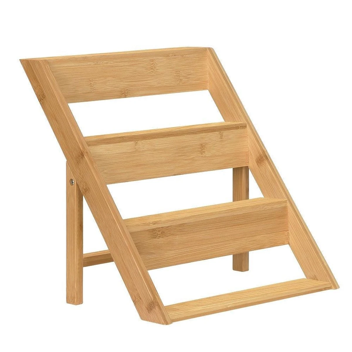 Merkloos Decopatent® Kruidenrekje Staand - Kruidenrek Voor 16 Tot 20 Kruidenpotjes - Hout - 4 Laags 6 Merkloos Decopatent® Kruidenrekje Staand - Kruidenrek Voor 16 Tot 20 Kruidenpotjes - Hout - 4 Laags - Afbeelding 4