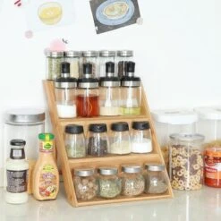 Merkloos Decopatent® Kruidenrekje Staand - Kruidenrek Voor 16 Tot 20 Kruidenpotjes - Hout - 4 Laags 16 Merkloos Decopatent® Kruidenrekje Staand - Kruidenrek Voor 16 Tot 20 Kruidenpotjes - Hout - 4 Laags -Thuisopslag 1200x1200 492