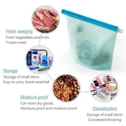 Merkloos Vershoudzakken Food Savers - Diepvrieszakken Vrieszakken Invrieszakken - Duurzaam Voedsel Bewaren - Siliconen - Herbruikbaar - Bewaarzakken - Lekvrij - BPA Vrij - Foodsavers - Fresh Bags - 3+1 Gratis 15 Merkloos Vershoudzakken Food Savers - Diepvrieszakken Vrieszakken Invrieszakken - Duurzaam Voedsel Bewaren - Siliconen - Herbruikbaar - Bewaarzakken - Lekvrij - BPA Vrij - Foodsavers - Fresh Bags - 3+1 Gratis -Thuisopslag 1200x1200 536