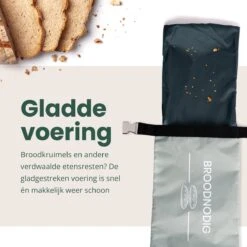 BROODNODIG® - Herbruikbare Boterhamzak - Van 100% Gerecyclede PET-flessen - Ideaal Als Diepvrieszakjes - Lunchzak - Herbruikbaar Boterhamzakje - Foodwrap - Lunchbox - 30x20cm - Pastel Groen 18 BROODNODIG® - Herbruikbare Boterhamzak - Van 100% Gerecyclede PET-flessen - Ideaal Als Diepvrieszakjes - Lunchzak - Herbruikbaar Boterhamzakje - Foodwrap - Lunchbox - 30x20cm - Pastel Groen -Thuisopslag 1200x1200 554