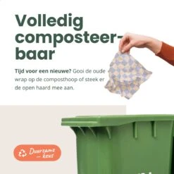 BROODNODIG® - Bijenwas Wraps (Bijenwas Doek) - Set Van 4 - 1S, 2M, 1L - Foodwrap - Beeswax Wraps - Bee Wrap - Beewax - Bijenwasdoek - Zero Waste - Duurzaam Cadeau - Herbruikbaar Boterhamzakje 12 BROODNODIG® - Bijenwas Wraps (Bijenwas Doek) - Set Van 4 - 1S, 2M, 1L - Foodwrap - Beeswax Wraps - Bee Wrap - Beewax - Bijenwasdoek - Zero Waste - Duurzaam Cadeau - Herbruikbaar Boterhamzakje -Thuisopslag 1200x1200 568