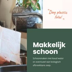 BROODNODIG® - Bijenwas Wraps (Bijenwas Doek) - Set Van 4 - 1S, 2M, 1L - Foodwrap - Beeswax Wraps - Bee Wrap - Beewax - Bijenwasdoek - Zero Waste - Duurzaam Cadeau - Herbruikbaar Boterhamzakje 13 BROODNODIG® - Bijenwas Wraps (Bijenwas Doek) - Set Van 4 - 1S, 2M, 1L - Foodwrap - Beeswax Wraps - Bee Wrap - Beewax - Bijenwasdoek - Zero Waste - Duurzaam Cadeau - Herbruikbaar Boterhamzakje -Thuisopslag 1200x1200 569