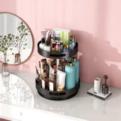 AlShiha® Organizer- Draaiplateau - 2 Laags(Zwart) - Keuken Organizers - Aanrecht Organiser - Draaischijf - Badkamer Organizer - Make Up Organizer - Kruidenrek - Kast Organizer - Keukenkast Organizer 21 AlShiha® Organizer- Draaiplateau - 2 Laags(Zwart) - Keuken Organizers - Aanrecht Organiser - Draaischijf - Badkamer Organizer - Make Up Organizer - Kruidenrek - Kast Organizer - Keukenkast Organizer -Thuisopslag 1200x1200 587