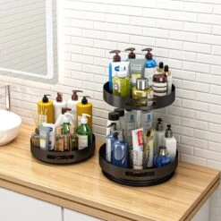 AlShiha® Organizer- Draaiplateau - 2 Laags(Zwart) - Keuken Organizers - Aanrecht Organiser - Draaischijf - Badkamer Organizer - Make Up Organizer - Kruidenrek - Kast Organizer - Keukenkast Organizer 23 AlShiha® Organizer- Draaiplateau - 2 Laags(Zwart) - Keuken Organizers - Aanrecht Organiser - Draaischijf - Badkamer Organizer - Make Up Organizer - Kruidenrek - Kast Organizer - Keukenkast Organizer -Thuisopslag 1200x1200 588