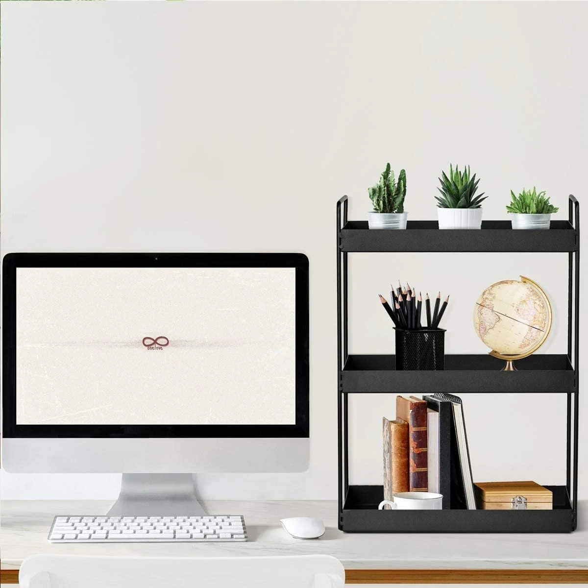 Merkloos 3 Tier Staande Planken Keuken Onder Kast Plank Douche Plank Badkamer Werkblad Organizer Ijdelheid Lade Cosmetica & Make-up Opslag Kruidenrek Zwart 6 Merkloos 3 Tier Staande Planken Keuken Onder Kast Plank Douche Plank Badkamer Werkblad Organizer Ijdelheid Lade Cosmetica & Make-up Opslag Kruidenrek Zwart - Afbeelding 4