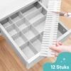 Yourganized Ladeverdeler - Lade Organizer - Set Van 12 - Voor Kleding/Keuken/Badkamer