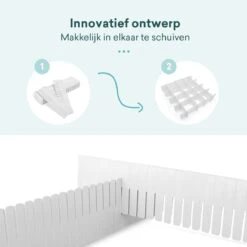 Yourganized Ladeverdeler - Lade Organizer - Set Van 12 - Voor Kleding/Keuken/Badkamer 13 Yourganized Ladeverdeler - Lade Organizer - Set Van 12 - Voor Kleding/Keuken/Badkamer -Thuisopslag 1200x1200 654