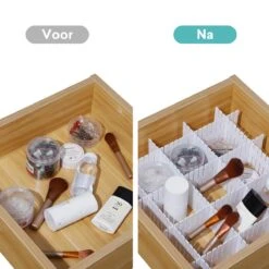 Yourganized Ladeverdeler - Lade Organizer - Set Van 12 - Voor Kleding/Keuken/Badkamer 14 Yourganized Ladeverdeler - Lade Organizer - Set Van 12 - Voor Kleding/Keuken/Badkamer -Thuisopslag 1200x1200 655