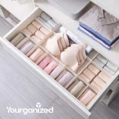 Yourganized Ladeverdeler - Lade Organizer - Set Van 12 - Voor Kleding/Keuken/Badkamer 16 Yourganized Ladeverdeler - Lade Organizer - Set Van 12 - Voor Kleding/Keuken/Badkamer -Thuisopslag 1200x1200 657