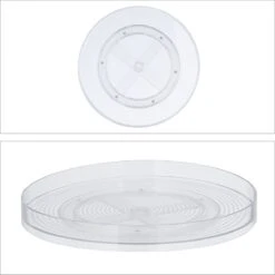Relaxdays Draaiplateau Rond - 30 Cm - Draaischijf - Organizer Koelkast - Keuken Opberger -Thuisopslag 1200x1200 711