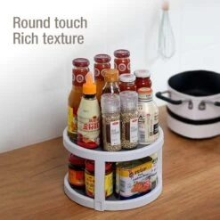 Draaiplateau Badkamer Accessoires Opbergrek Kruidenrek Plateau 2 - Keukenrek - Keuken Organizers - Koelkast Organiser Staand - Aanrecht Rek - Lazy Susan - Keukenkastorganizers - Kruidencarrousel - Rond - Draaischijf - Kruiden Organizer - Draaibaar 13 Draaiplateau Badkamer Accessoires Opbergrek Kruidenrek Plateau 2 - Keukenrek - Keuken Organizers - Koelkast Organiser Staand - Aanrecht Rek - Lazy Susan - Keukenkastorganizers - Kruidencarrousel - Rond - Draaischijf - Kruiden Organizer - Draaibaar -Thuisopslag 1200x1200 715