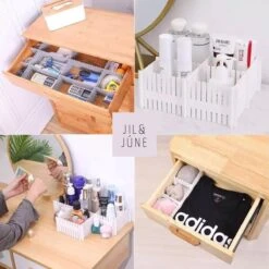 Jil&Júne Ladeverdeler - Lade Organizer - Set Van 6 - Voor Kleding/Keuken/Badkamer 13 Jil&Júne Ladeverdeler - Lade Organizer - Set Van 6 - Voor Kleding/Keuken/Badkamer -Thuisopslag 1200x1200 724