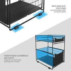 BOTC Organizer - Gootsteenkast Organizer - Opbergrek - Aanrecht Organiser – Keuken Organizers - Tweelaags – Metaal – Antislip 16 BOTC Organizer - Gootsteenkast Organizer - Opbergrek - Aanrecht Organiser – Keuken Organizers - Tweelaags – Metaal – Antislip -Thuisopslag 1200x1200 784