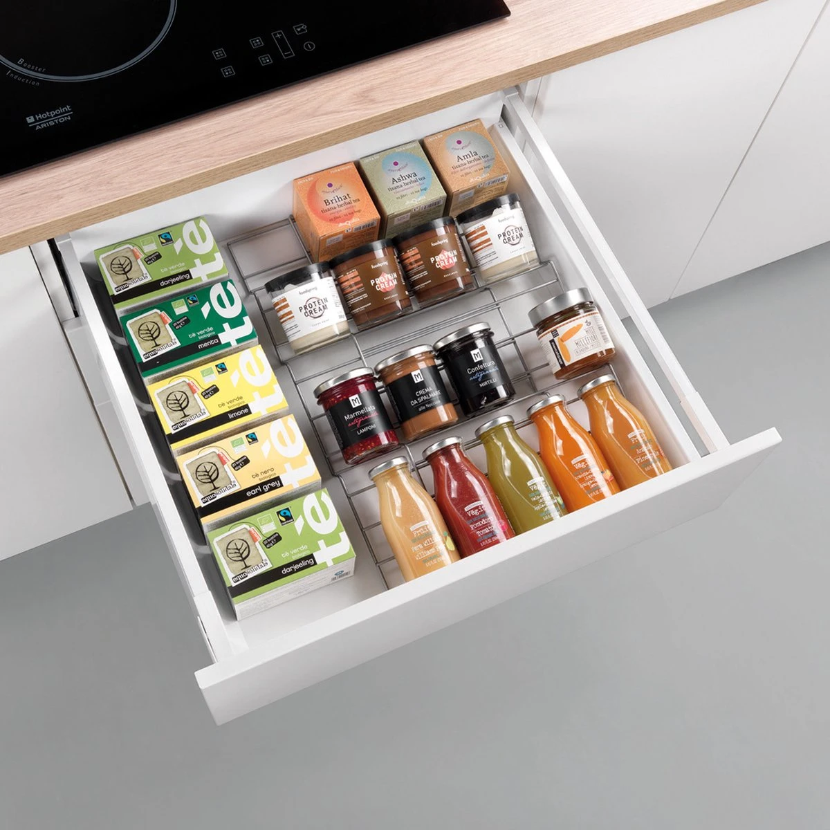 Tomado Metaltex Kruidenrek Uitschuifbaar Metaal - Grijs - Uitschuifbaar 11 Tomado Metaltex Kruidenrek Uitschuifbaar Metaal - Grijs - Uitschuifbaar - Afbeelding 9