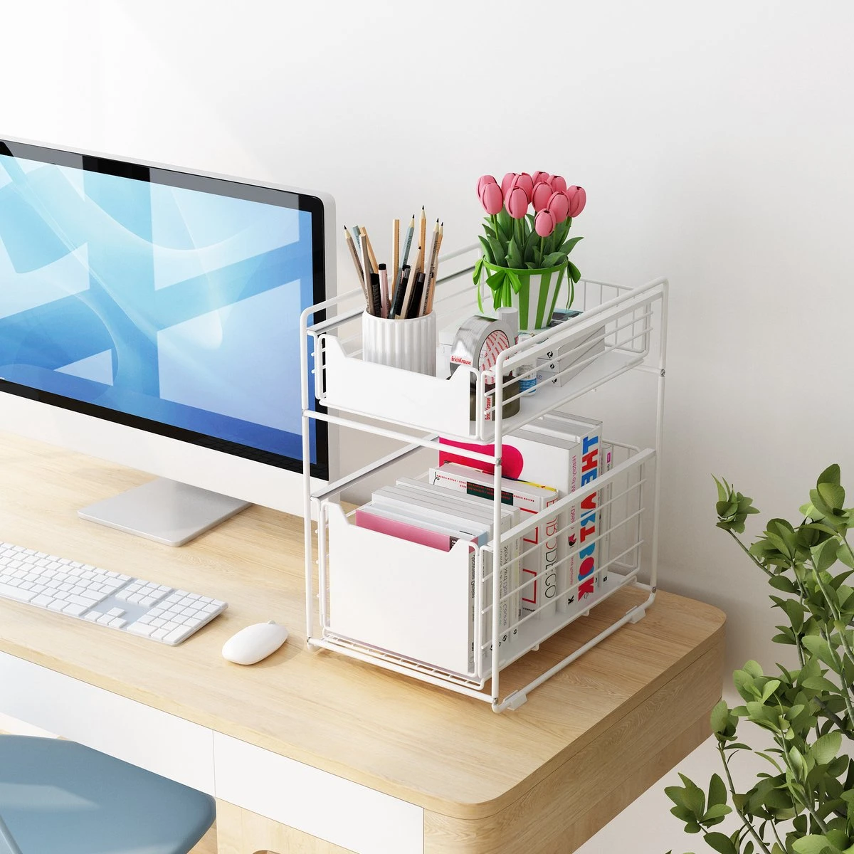 AlShiha® Organizer - Large(Wit) - Ladekast - Kast Organizer - Gootsteenkast Organizer - Aanrecht Organiser - Opbergrek - Keukenkast Organizer - Keuken Organizer - Gootsteen Organizer - Ladesysteem - Ladeblok - Keukenrek 7 AlShiha® Organizer - Large(Wit) - Ladekast - Kast Organizer - Gootsteenkast Organizer - Aanrecht Organiser - Opbergrek - Keukenkast Organizer - Keuken Organizer - Gootsteen Organizer - Ladesysteem - Ladeblok - Keukenrek - Afbeelding 5