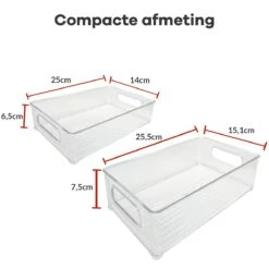 Box Me - Koelkast Organizer - 8 Stuks - Organizer Bakjes - Bakjes - Opberg Bakjes - Plastic Bakjes 9 Box Me - Koelkast Organizer - 8 Stuks - Organizer Bakjes - Bakjes - Opberg Bakjes - Plastic Bakjes -Thuisopslag 1200x1200 860