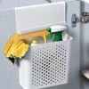 Keukendeur Organizer - Wit - 35,6 X 24 X 9,2 Cm - Hangende Keuken Opberger - Gootsteenkast Mand - Keukenkast Organiser - Deurmand - Gootsteenkast Organizer - Hangende Organizer -Thuisopslag 1200x1200 961