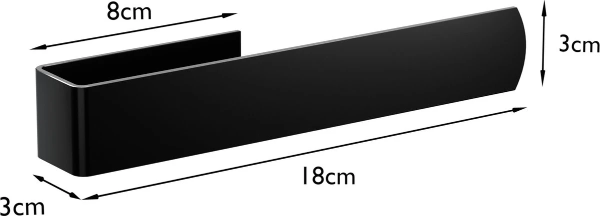 Noswo Vaatdoekhouder - Gootsteen Organizer - Aanrecht & Keuken - RVS - Zwart 5 Noswo Vaatdoekhouder - Gootsteen Organizer - Aanrecht & Keuken - RVS - Zwart - Afbeelding 3