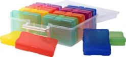 Vaessen Creative Opbergbox – 37,50 X 30 X 13 Cm – Incl. 16 Cassettes -Thuisopslag 1200x547