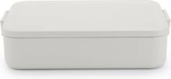 Brabantia Make & Take Bento Lunchbox Incl Bentobox - Large - Kunststof - Light Grey -Thuisopslag 1200x552