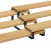 Kruidenrekken, Set Van 2, Keukenrekken, Met 3 Planken, Bamboe, Uitschuifbaar, Stapelbaar, Voor Keuken, Werkblad, Zwart -Thuisopslag 1200x569