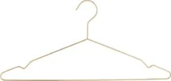 ACAZA 20 Luxe Metalen Kleerhangers - Premium Kledinghangers In Dik Metaal Voor Dressing Of Winkel - Goud -Thuisopslag 1200x571