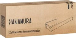 Hanamura Keukenrolhouder - Zelfklevend - Hangend - Zwart 18 Hanamura Keukenrolhouder - Zelfklevend - Hangend - Zwart -Thuisopslag 1200x605 1