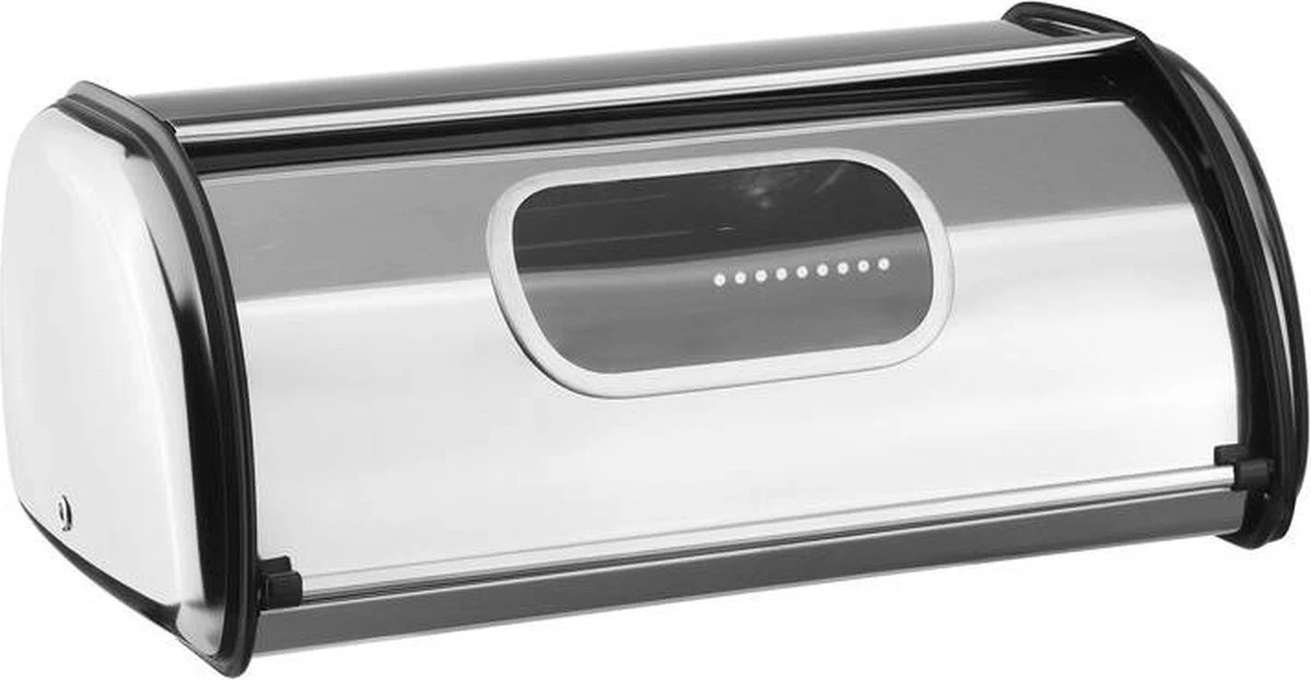Haushalt Broodtrommel - Schuifdeksel - RVS 6 Haushalt Broodtrommel - Schuifdeksel - RVS - Afbeelding 4